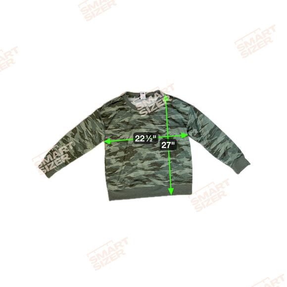 New SPLENDID Heather Camo Pullover Crew Neck Jogger Pajama Set 2-Piece Large - Picture 12 of 13